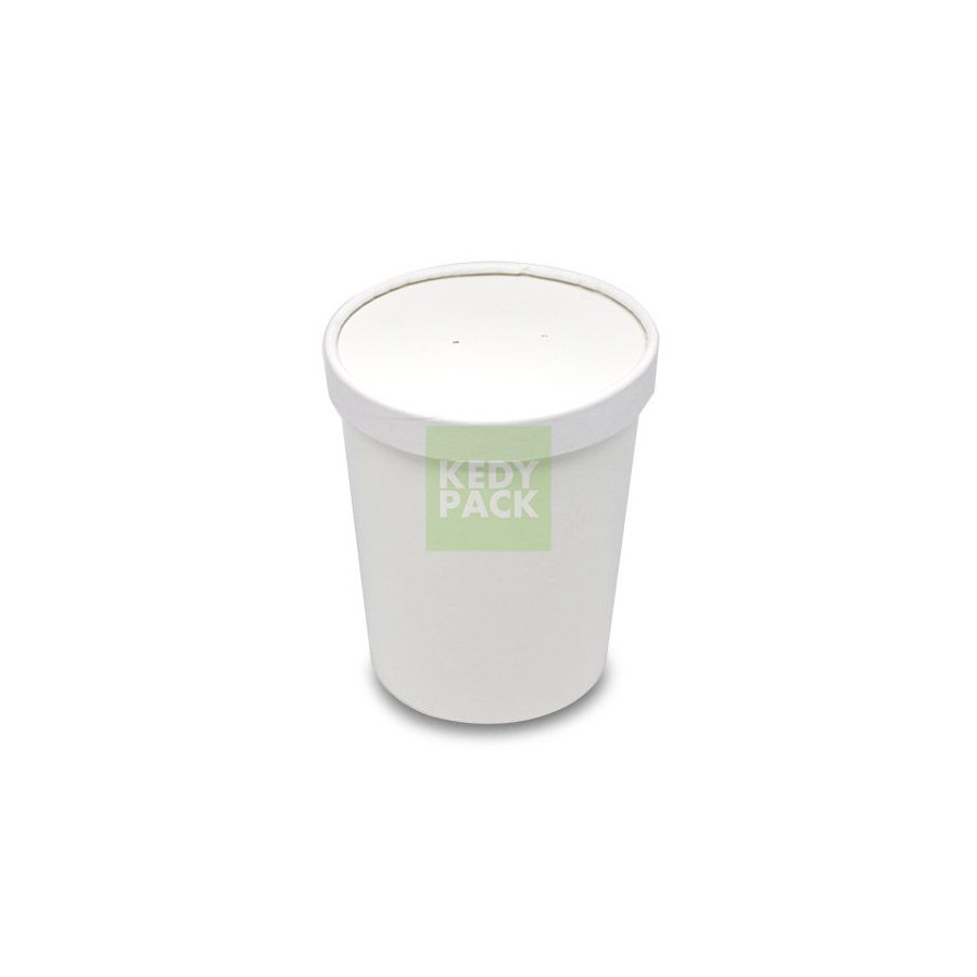 Pot et Couvercle Blanc
