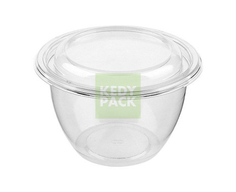 Pot plastique + couvercle