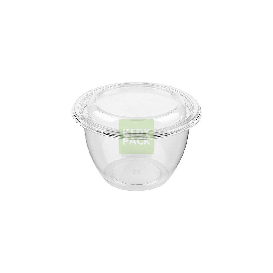 Pot plastique + couvercle