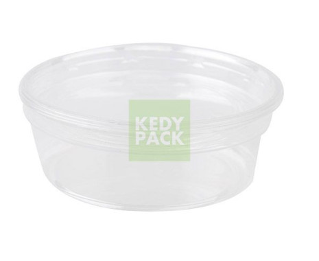 Pot rond Transparent et Couvercle