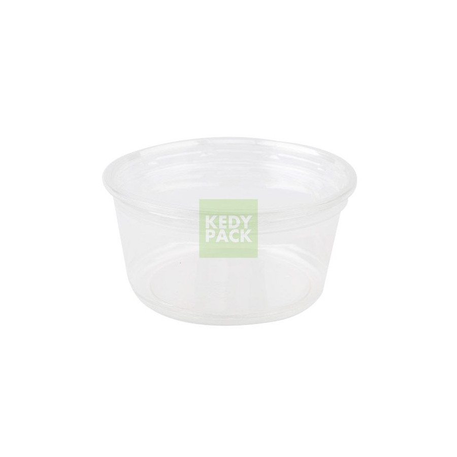 Pot rond Transparent et Couvercle