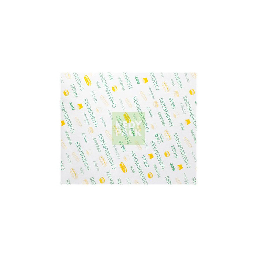 Papier ingraissable Imprimé Papier ingraissable Imprimé