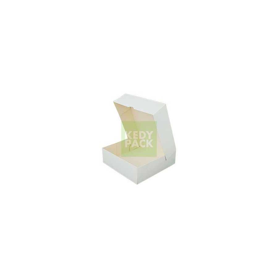 Boîte pâtisserie blanche carton