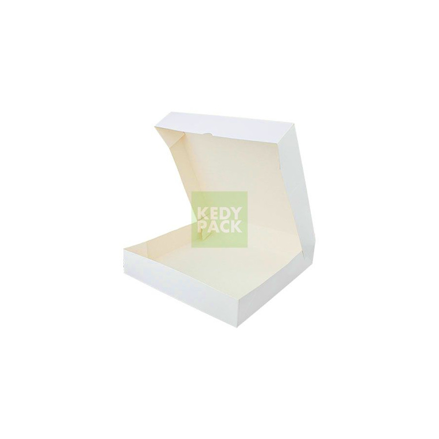 Boîte pâtisserie blanche carton