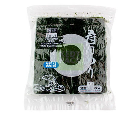 Algue sushi Yaki Nori Cacher COUPÉ