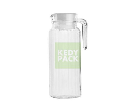 Carafe en plastique PC avec couvercle