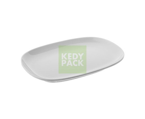 Assiette en plastique réutilisable