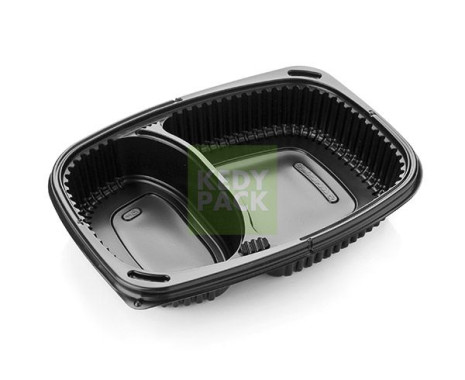 Barquette Plats double compartiments
