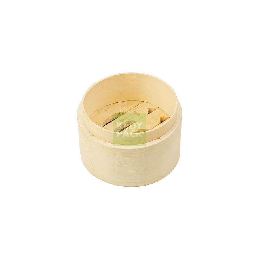 Panier Vapeur et Couvercle en Bambou Panier Vapeur et Couvercle en Bambou