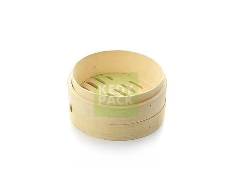 Panier Vapeur et Couvercle en Bambou