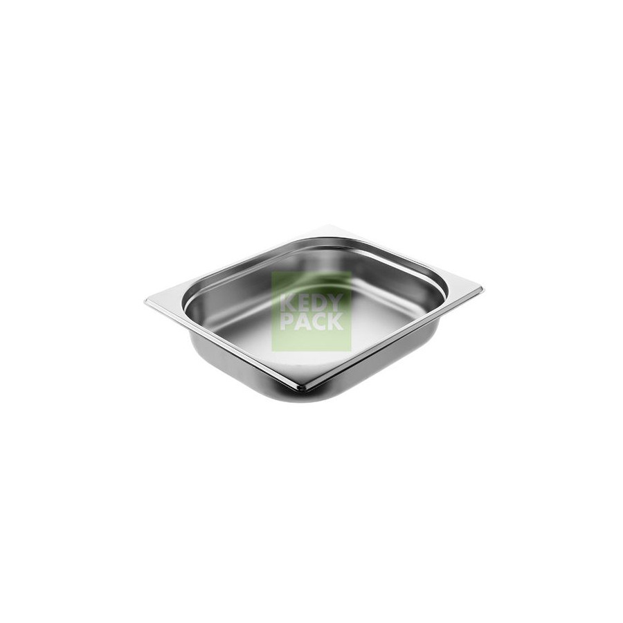 Bac GN Gastronome en Inox 1/2