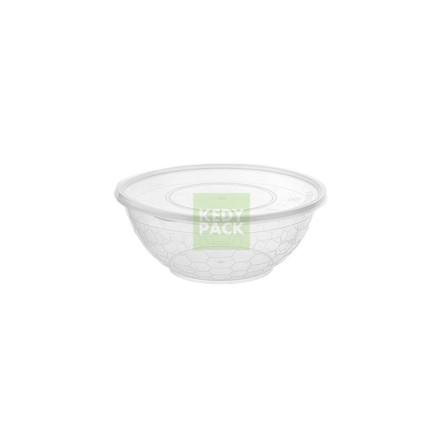 Bol rond BOBUN blanc et Couvercle Bol rond BOBUN blanc et Couvercle