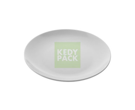 Assiette Ronde Blanche 1er prix