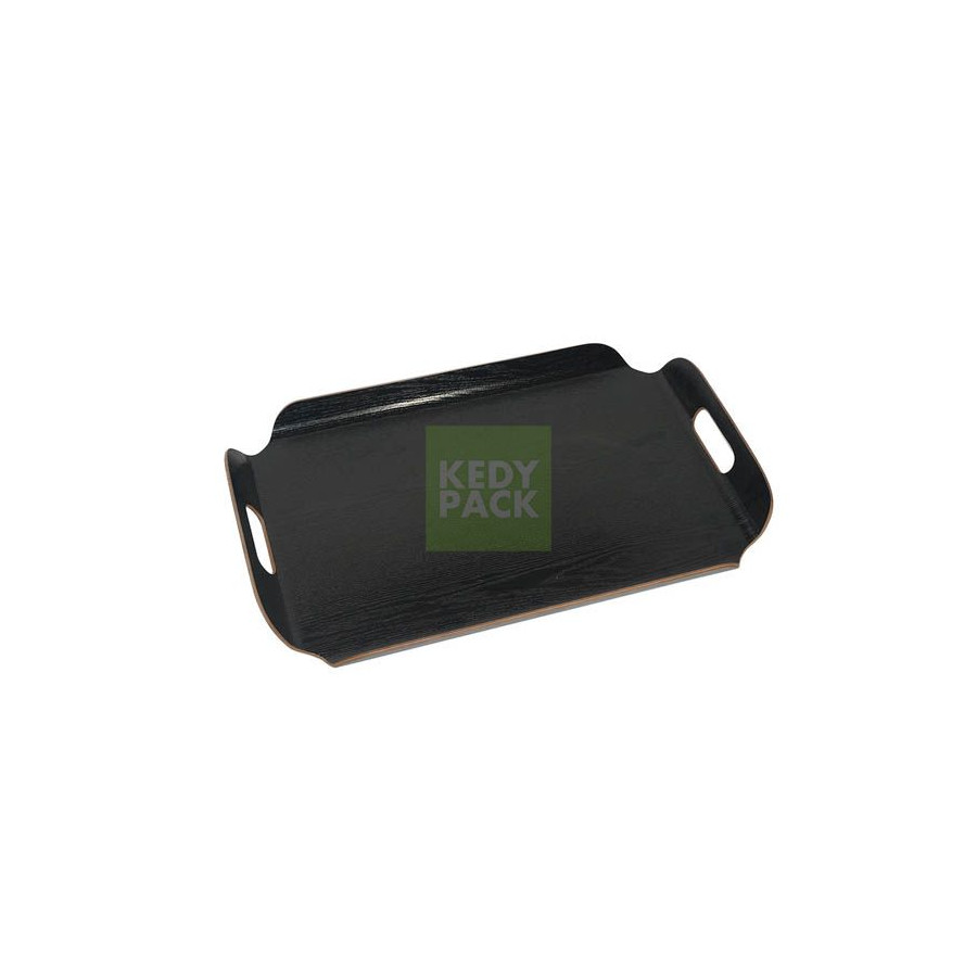 Plateau en bois frene noir