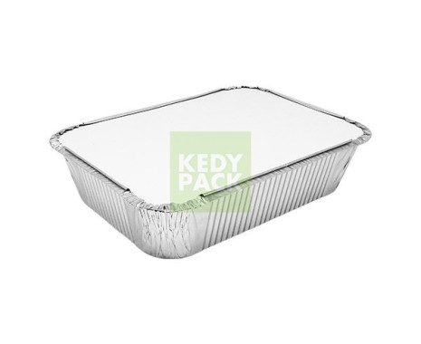 Barquette aluminium et couvercle