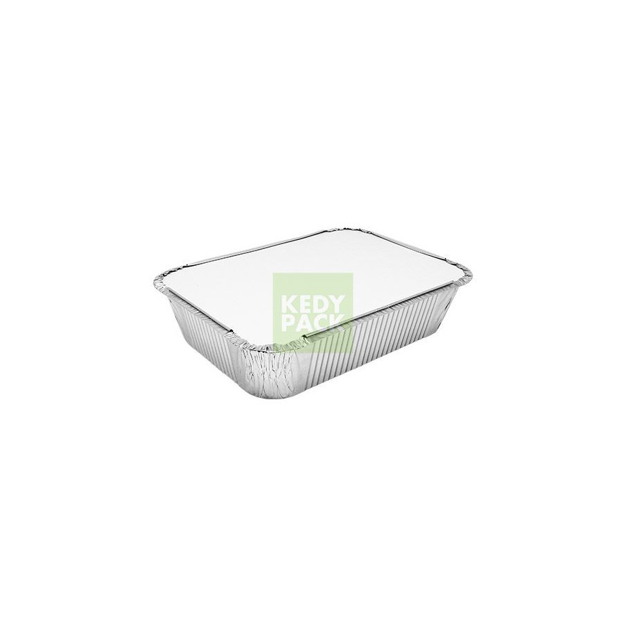 Barquette aluminium et couvercle