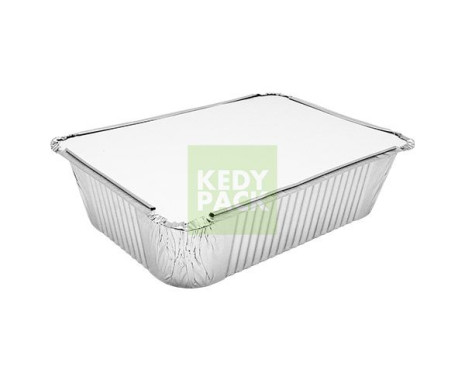 Barquette aluminium et couvercle