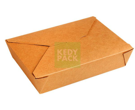 Boîte Bio Pack Kraft en carton