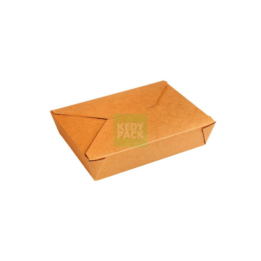 Boîte Bio Pack Kraft en carton