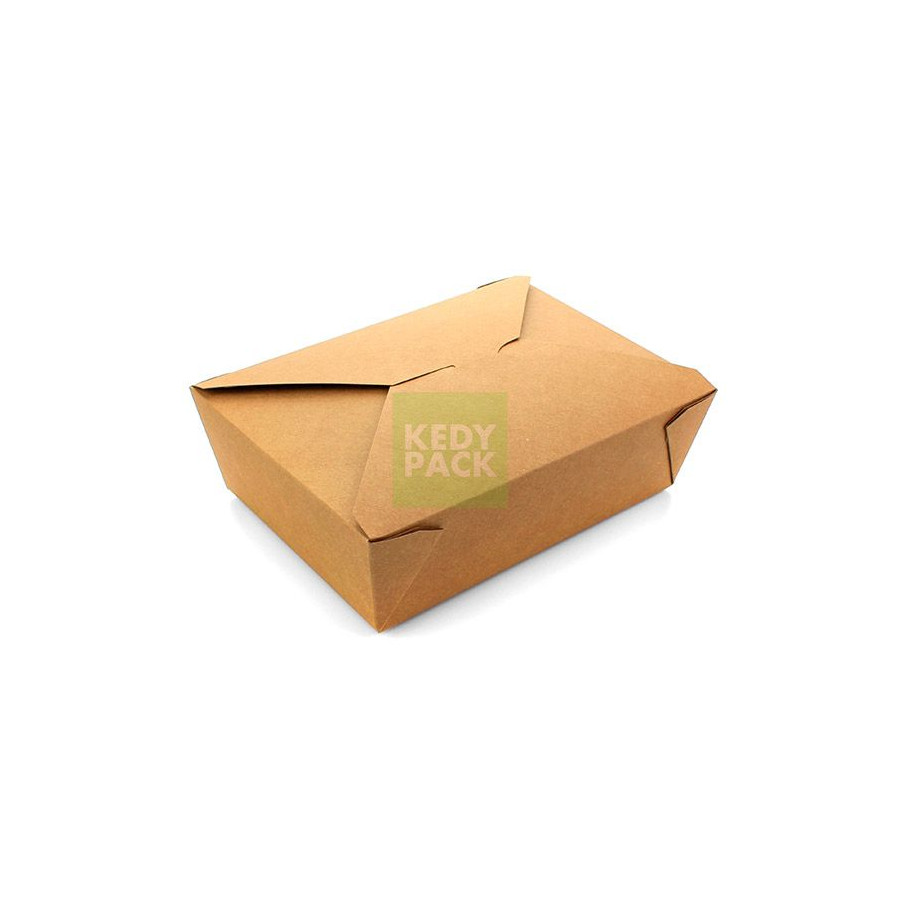 Boîte Bio Pack Kraft en carton