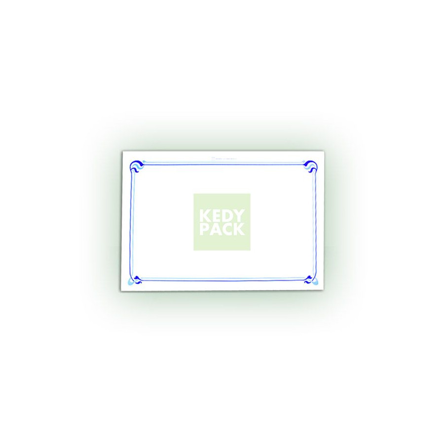 Set de Table Imprimé 30x40 blanc