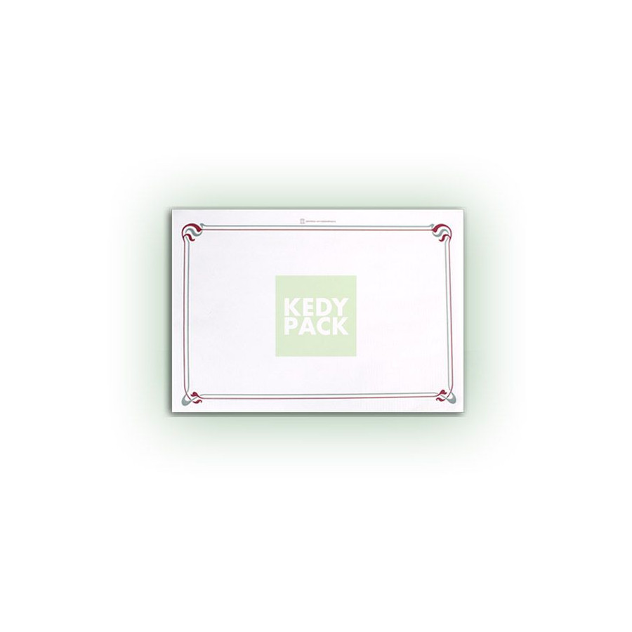 Set de Table Imprimé 30x40 blanc Set de Table Imprimé 30x40 blanc