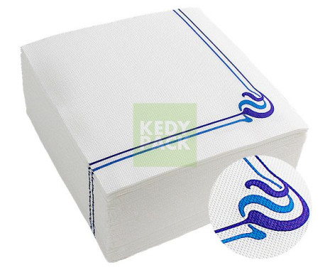 Serviette double point