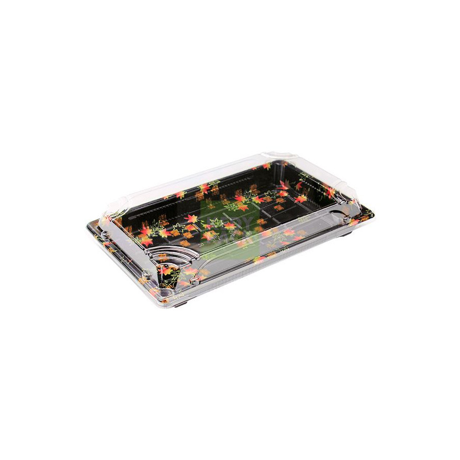 Barquette sushi couleur, couvercle Barquette sushi couleur, couvercle