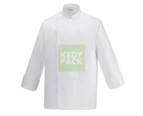 Veste Blanche de Cuisine manche long