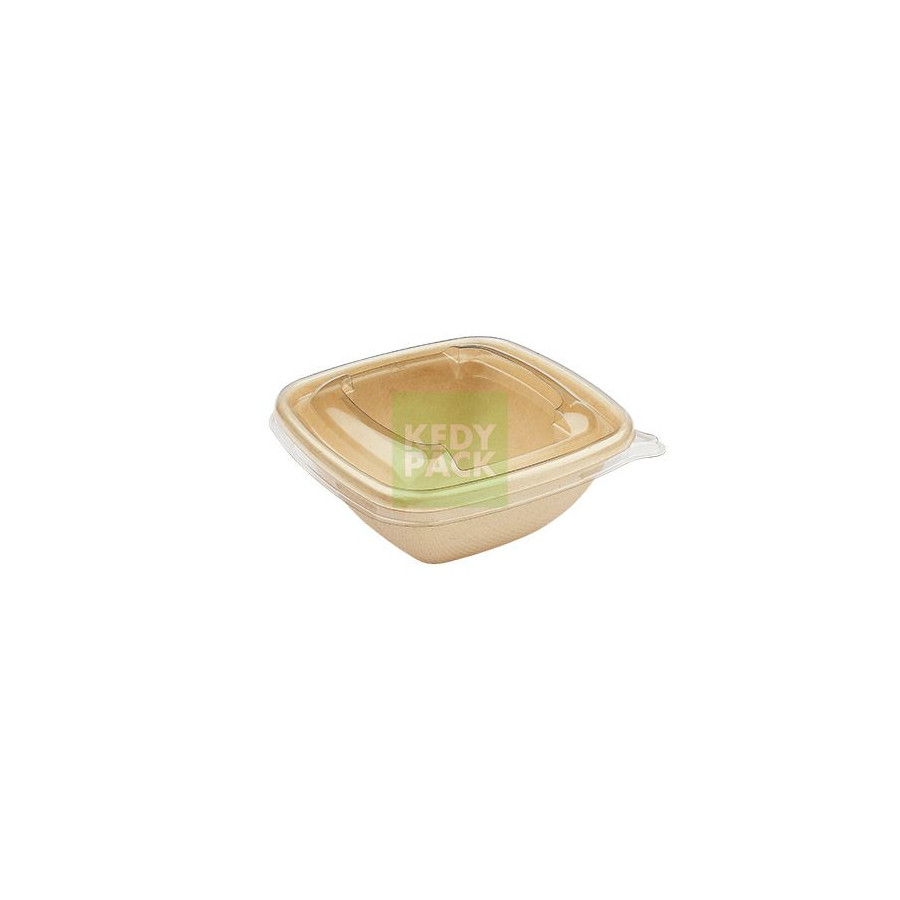 Saladier Carrée Pulpe + couvercle