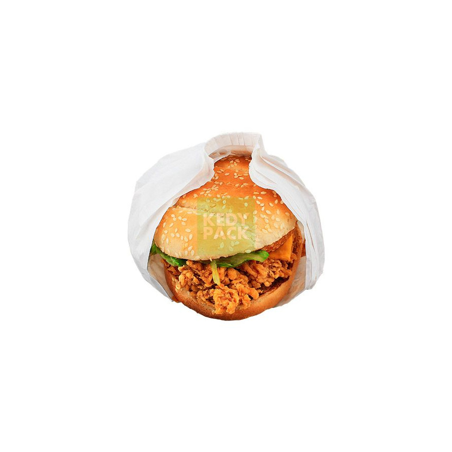 Sachet Hamburger en papier - Pleatpack Sachet Hamburger en papier - Pleatpack