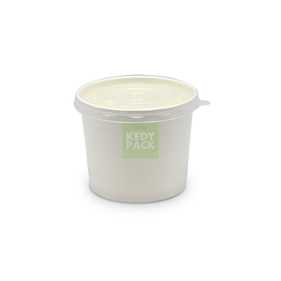 Pot à  Soupe en Carton et Couvercle