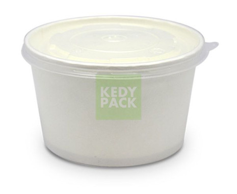Pot à  Soupe en Carton et Couvercle