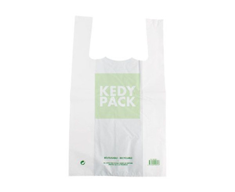 Sac bretelle plastique réutilisable