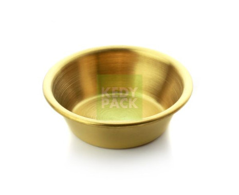 Mini coupelle inox à sauce Dorée