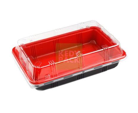 Barquette Rouge / Noir