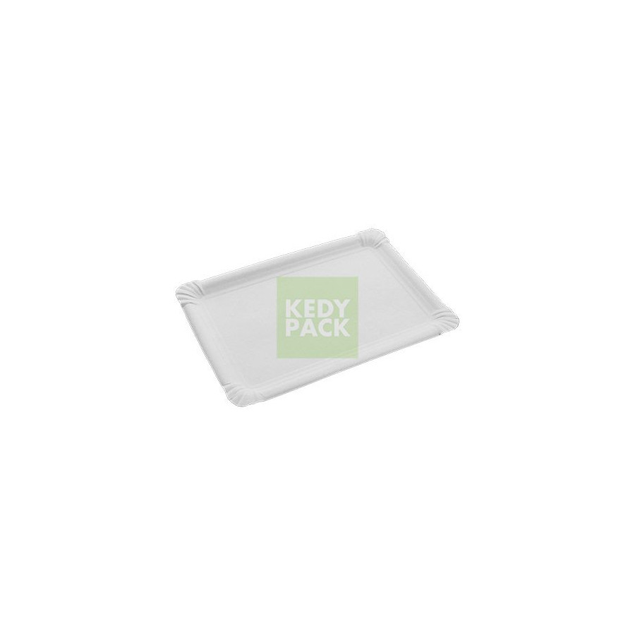 Assiette Plateau Blanche en Carton