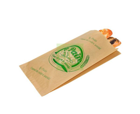 Sachet pain en papier kraft