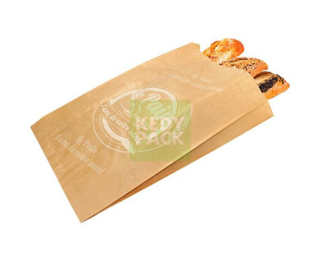 Sachet pain en papier kraft