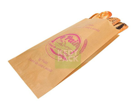 Sachet pain en papier kraft
