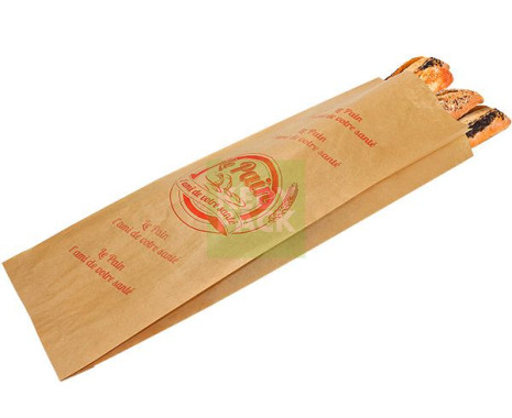 Sachet pain en papier kraft
