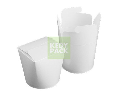 Pot à pâtes ou Riz carton blanche