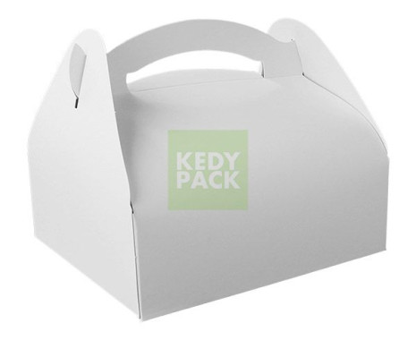 Boîte pâtissière avec poignée