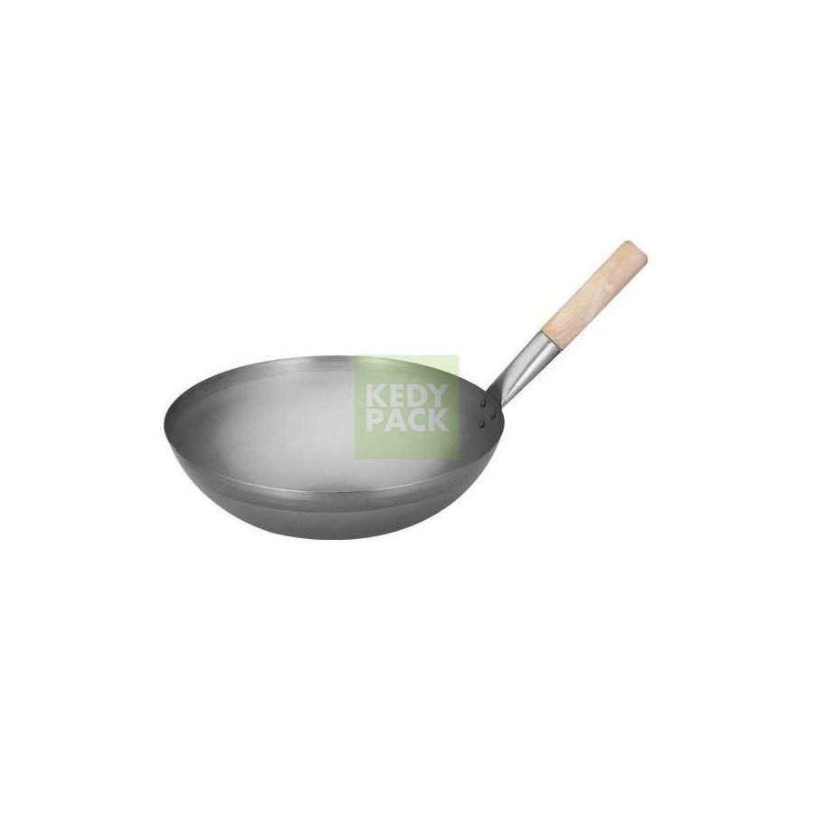Wok en Acier