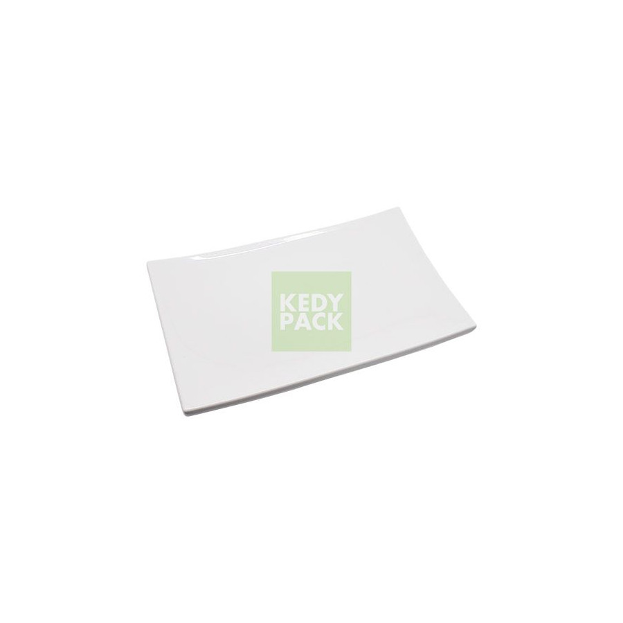 Assiette rectangulaire réutilisable Assiette rectangulaire réutilisable