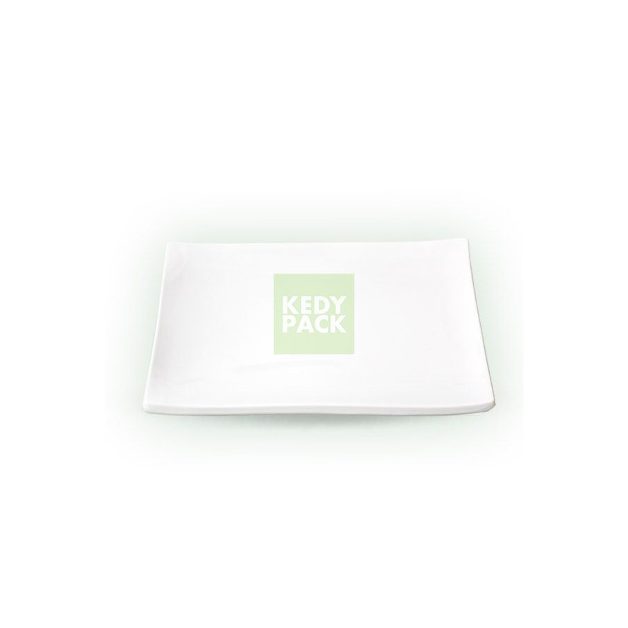 Assiette rectangulaire réutilisable Assiette rectangulaire réutilisable