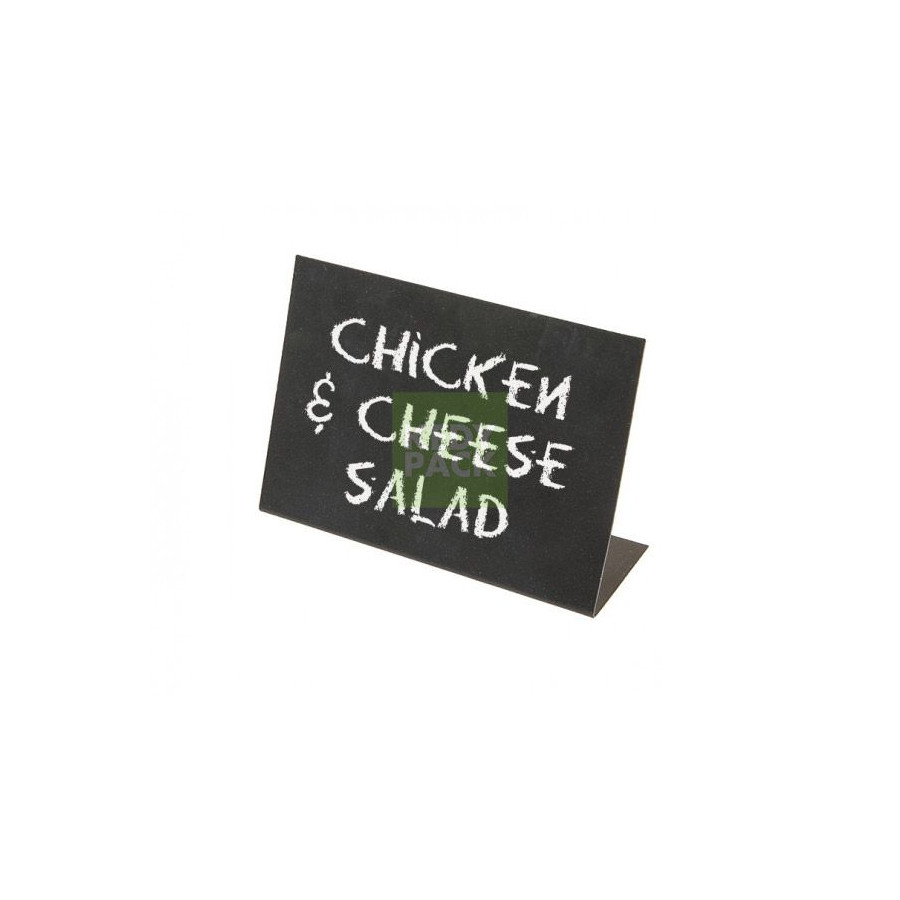 Ardoise table noir fer avec pied