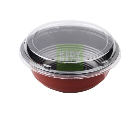 Bol rond à Chirashi et Couvercle
