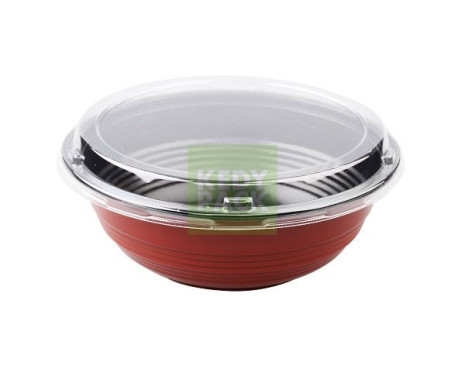 Bol rond à Chirashi et Couvercle