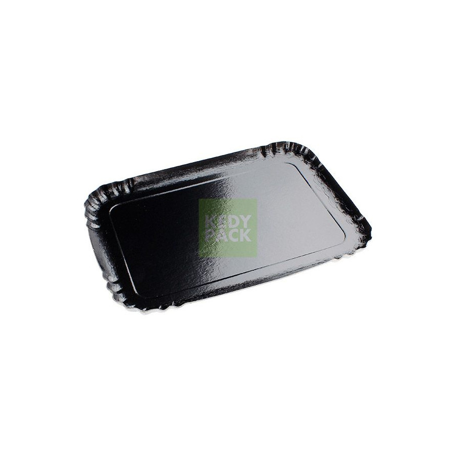 Plateau en carton noir